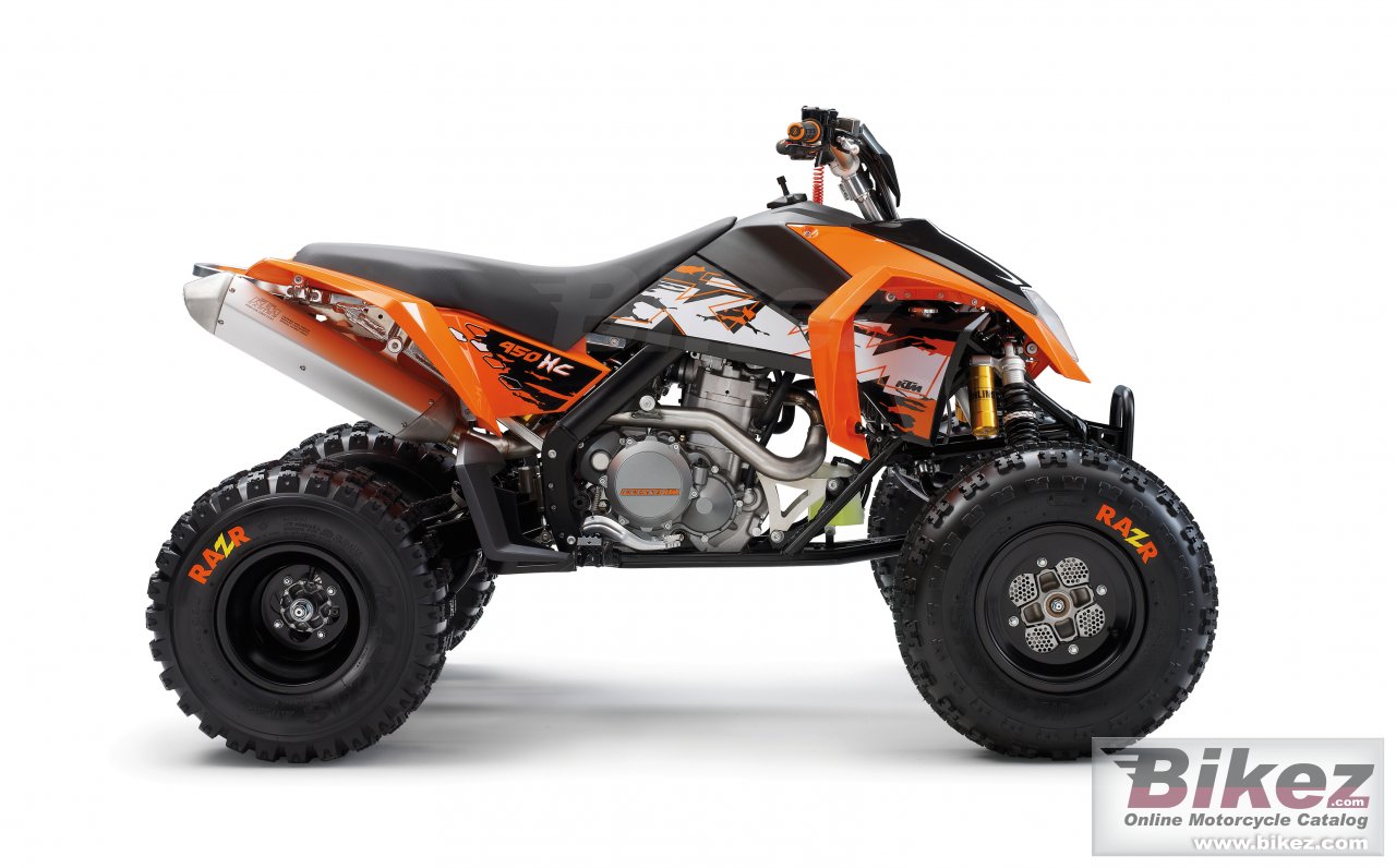 Big KTM 450 xc atv picture and wallpaper from Bikez.com